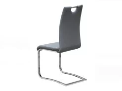 Chaise Cantilever Sofia - Gris 7 Chaise Cantilever Sofia - Gris -Meubles Tables Et Chaises Shop 9601 3 D 652b