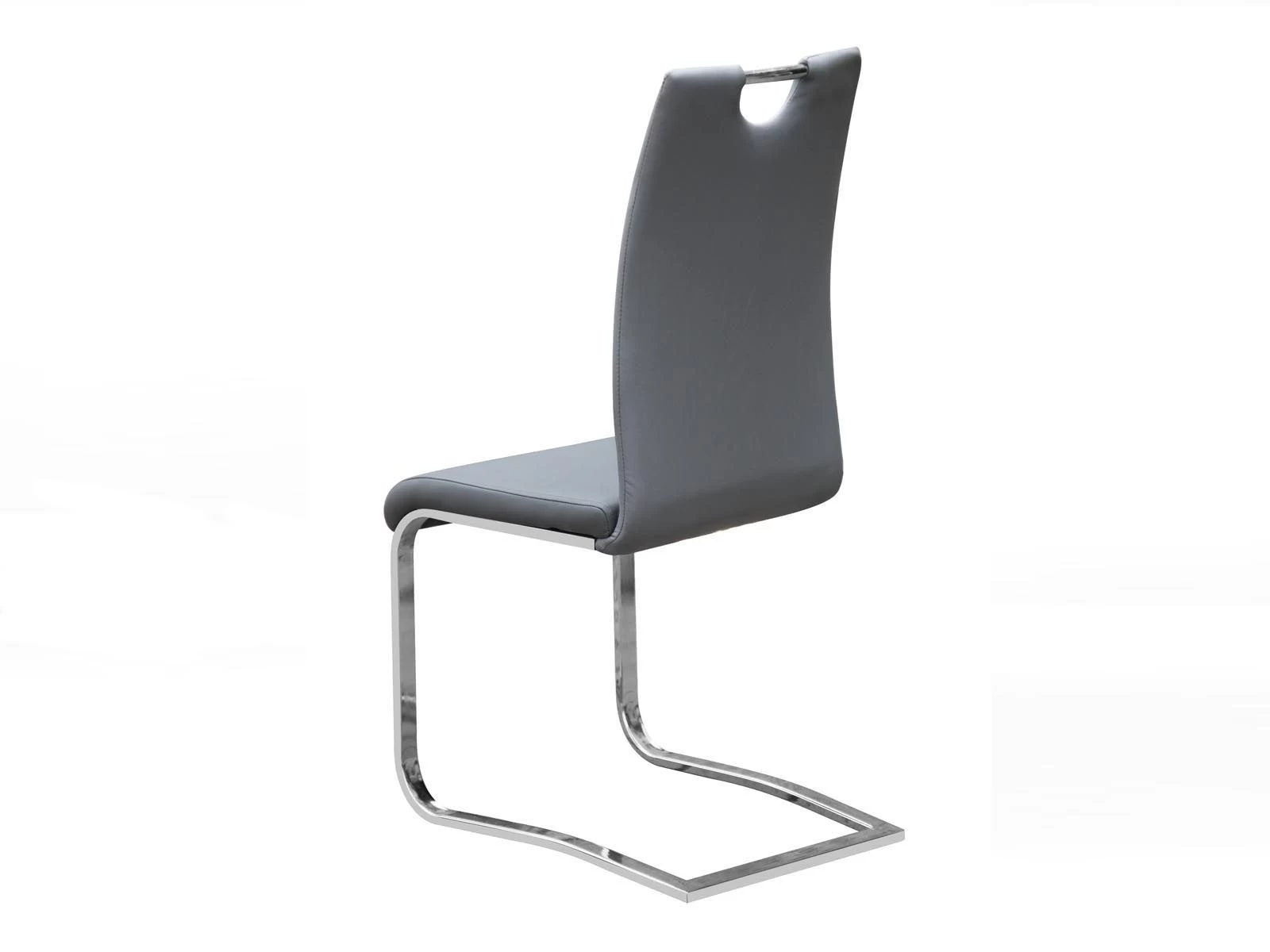 Chaise Cantilever Sofia - Gris 3 Chaise Cantilever Sofia - Gris – Image 3