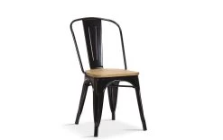 Chaise Victory - Noir/brun -Meubles Tables Et Chaises Shop 9622 2 w1 9ccb