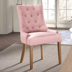 Chaise De Salle à Manger Anny - Rose