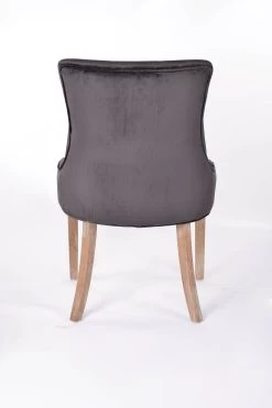 Chaise Christa En Velours - Gris/pieds En Bois 8 Chaise Christa En Velours - Gris/pieds En Bois -Meubles Tables Et Chaises Shop 9702 1 E b32b