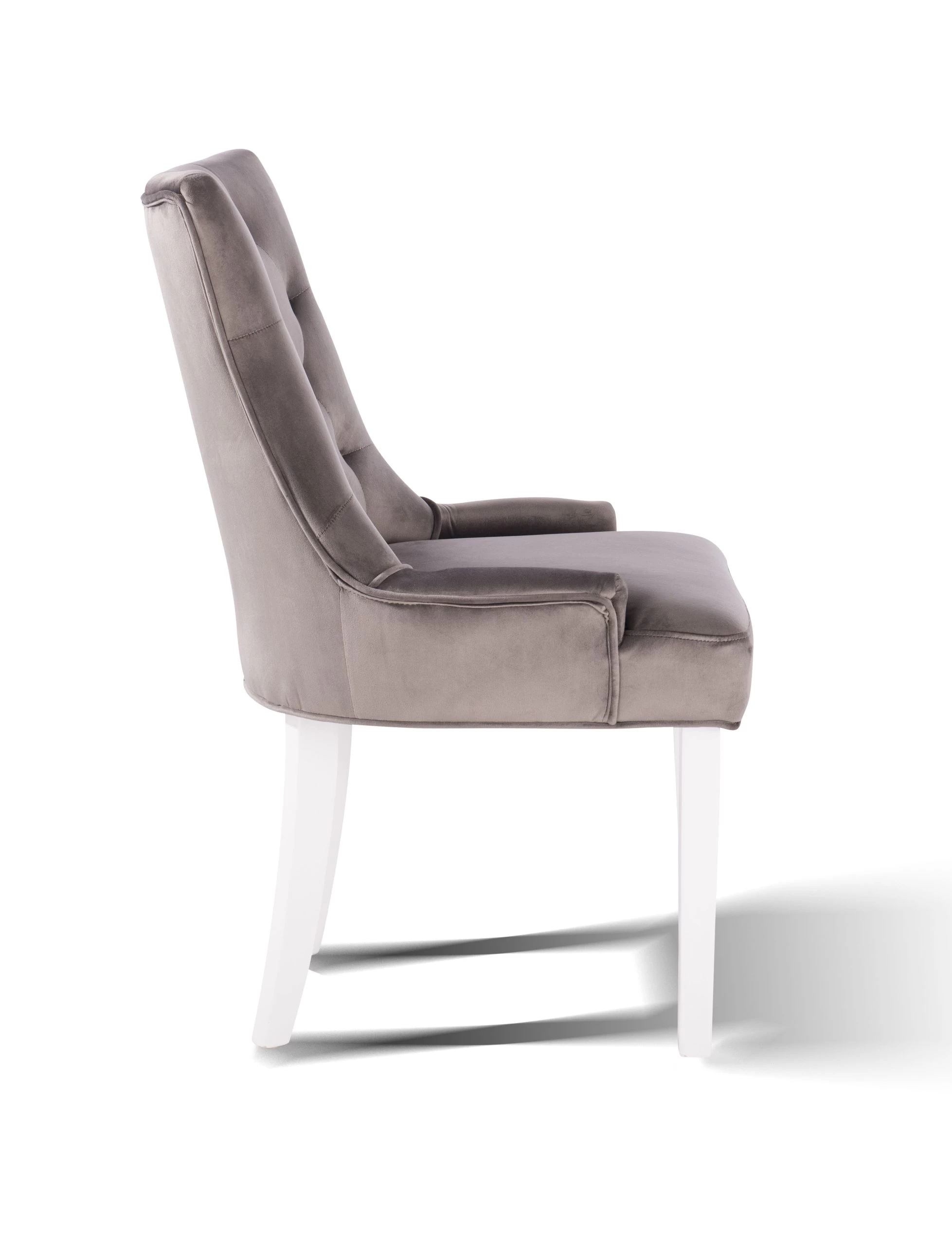 Chaise De Salle à Manger Bristol - Beige/blanc 4 Chaise De Salle à Manger Bristol - Beige/blanc – Image 4