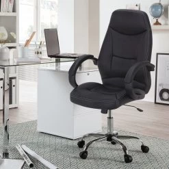 Fauteuil De Bureau Clever - Noir