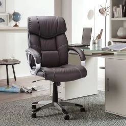 Fauteuil De Direction Dali - Brun