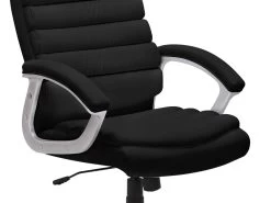 Fauteuil De Bureau Kennedy - Noir -Meubles Tables Et Chaises Shop 9735 3 C 4150