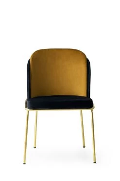 Ensemble De 2 Chaises élégantes | Tapissées De Velours | Structure 100% Métal | Couleur Noir Et Or 13 Ensemble De 2 Chaises élégantes | Tapissées De Velours | Structure 100% Métal | Couleur Noir Et Or -Meubles Tables Et Chaises Shop 974NMB1171 20 202 8561