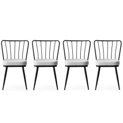 Kieran Ensemble De Chaises (4 Unités)