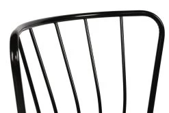 Kieran 4-Piece Metal Chair Set | Velvet Fabric And Metal | Black -Meubles Tables Et Chaises Shop 974NMB1221 20 205 5c24