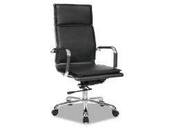 Fauteuil De Direction Vasco - Noir -Meubles Tables Et Chaises Shop 9785 2 A 3905