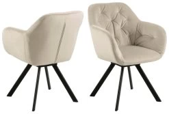 Chaise De Salle à Manger Pivotante Levon - Beige -Meubles Tables Et Chaises Shop 97DD82BA F896 497C A24E 853E00C06598 9ed9