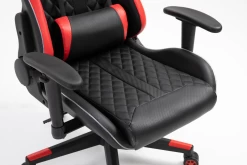 Chaise Gamer Nate Avec LED - Rouge/noir -Meubles Tables Et Chaises Shop 9805 1 O 1 4a54
