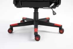 Chaise Gamer Nate Avec LED - Rouge/noir -Meubles Tables Et Chaises Shop 9805 1 V 220e