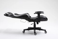 Chaise Gamer Nate Avec LED - Argent/noir 15 Chaise Gamer Nate Avec LED - Argent/noir -Meubles Tables Et Chaises Shop 9805 3 G e9a5