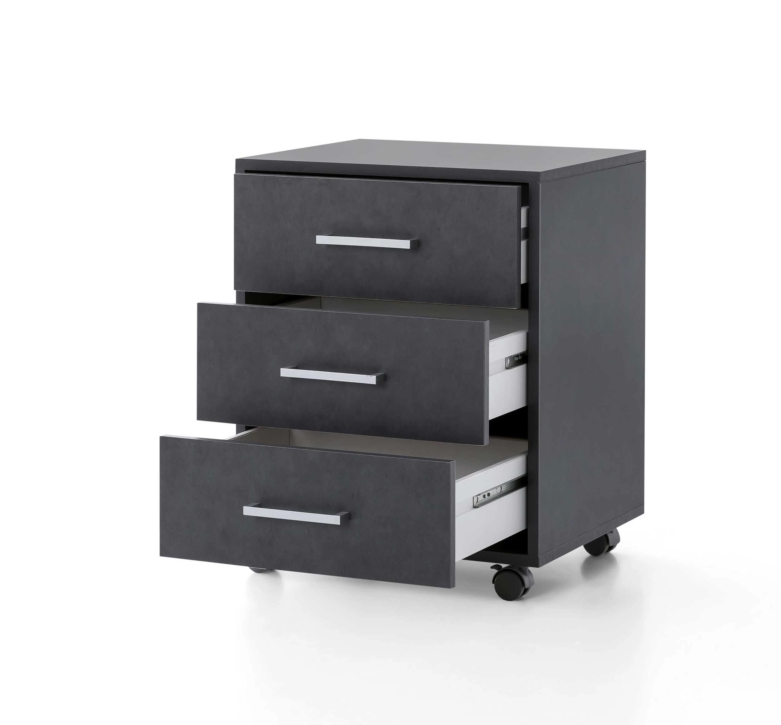 Caisson à Tiroirs Maxi-office - Graphite 5 Caisson à Tiroirs Maxi-office - Graphite – Image 5