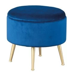 Pouf Willandra - Bleu -Meubles Tables Et Chaises Shop 99066005 01 6d1b