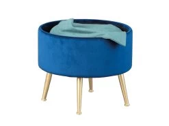 Pouf Willandra - Bleu -Meubles Tables Et Chaises Shop 99066005 03 c0c4