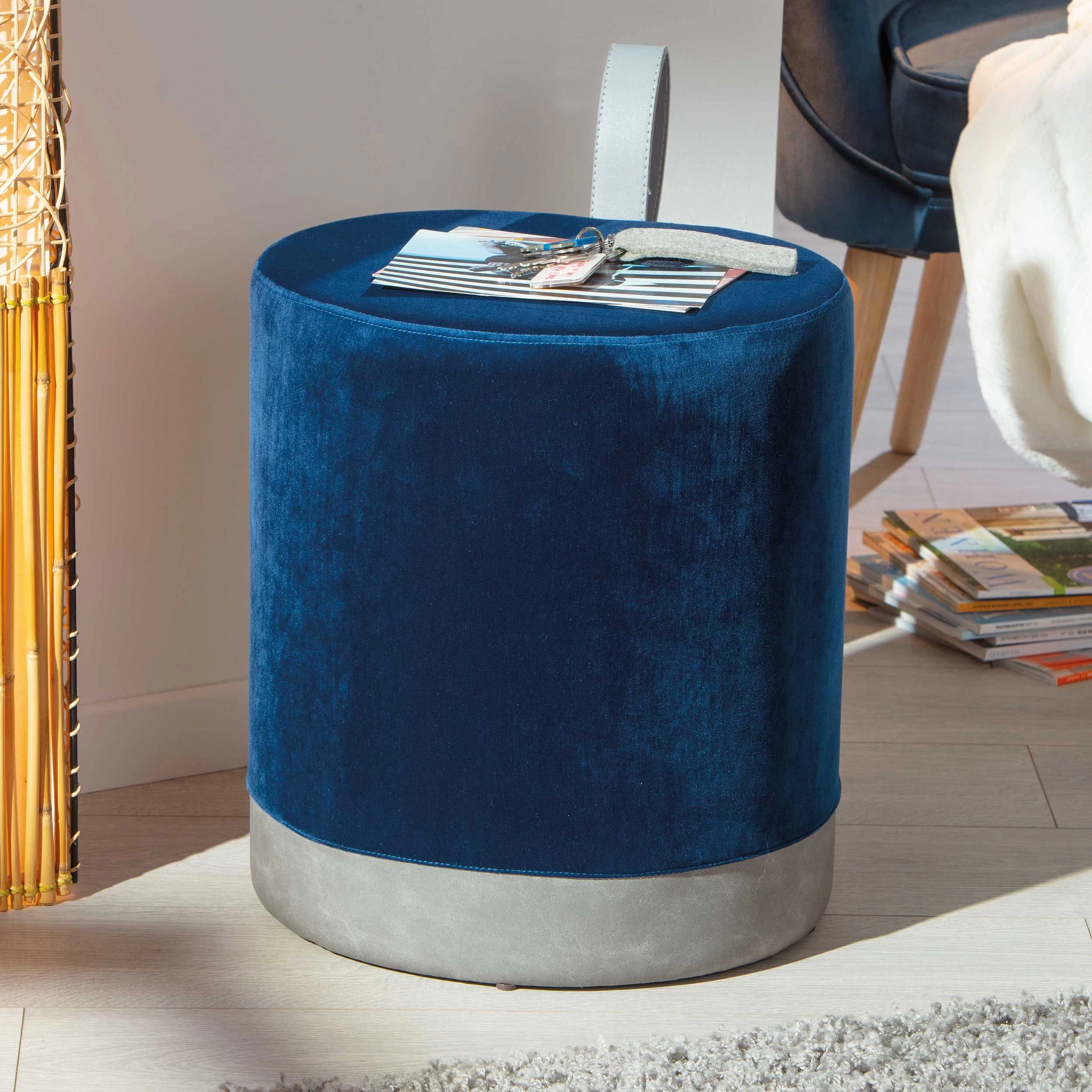 Pouf Osane - Bleu 1 Pouf Osane - Bleu