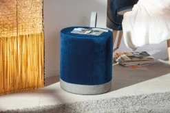 Pouf Osane - Bleu 12 Pouf Osane - Bleu -Meubles Tables Et Chaises Shop 99066040 OSANE BLUE grey a a15e