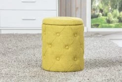 Pouf Yapak - Vert Jaune -Meubles Tables Et Chaises Shop 99084020 YAPAK GREEN a faf4