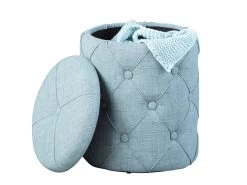 Pouf Yapak - Gris -Meubles Tables Et Chaises Shop 99086020 04 c19d