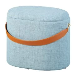 Pouf Dilia - Gris -Meubles Tables Et Chaises Shop 99086030 01 a432