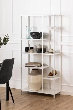 Etagère Nebas 79,5cm 6 Tablettes - Blanc 16 Etagère Nebas 79,5cm 6 Tablettes - Blanc -Meubles Tables Et Chaises Shop 9959C00D B14F 40D1 B320 78012301C58F 04f7