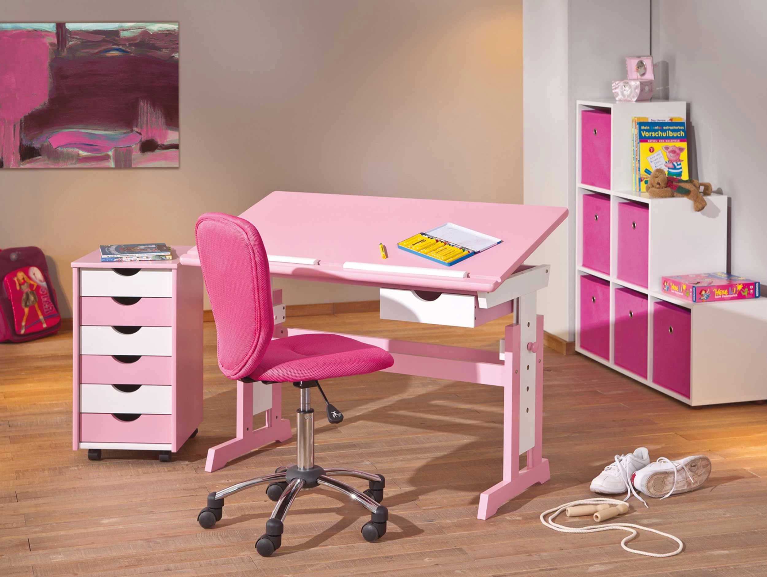 Bureau Dana Plateau Inclinable - Rose 2 Bureau Dana Plateau Inclinable - Rose – Image 2