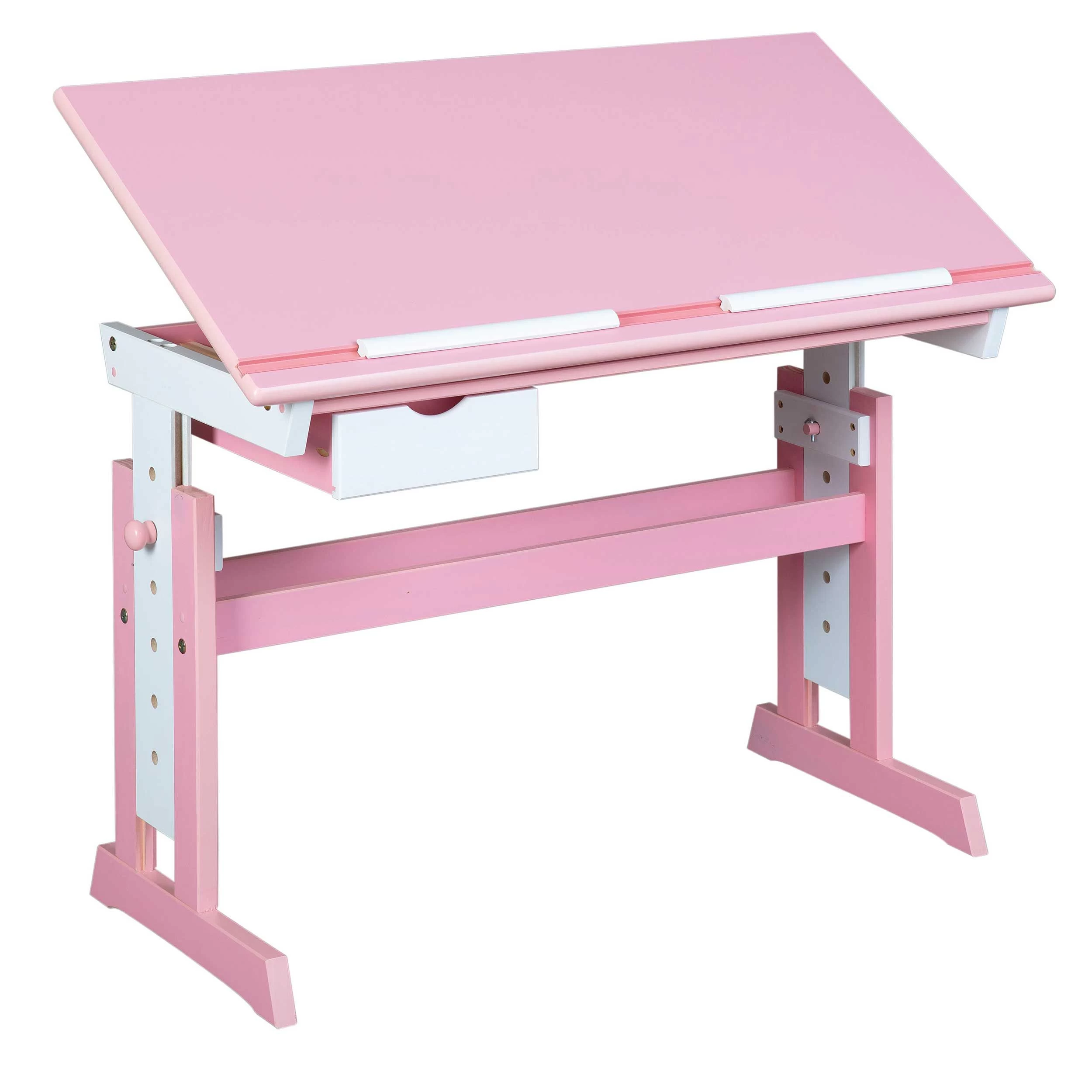 Bureau Dana Plateau Inclinable - Rose 9 Bureau Dana Plateau Inclinable - Rose – Image 9