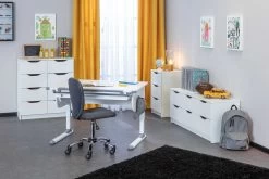 Bureau Studare 110cm Réglable - Blanc 19 Bureau Studare 110cm Réglable - Blanc -Meubles Tables Et Chaises Shop 99800690 09 bd82