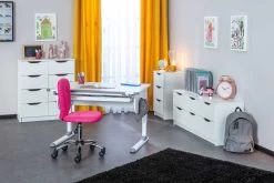 Bureau Studare 110cm Réglable - Blanc 18 Bureau Studare 110cm Réglable - Blanc -Meubles Tables Et Chaises Shop 99800690 11 dedb