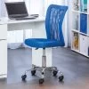 Chaise De Bureau Eva - Bleu Foncé