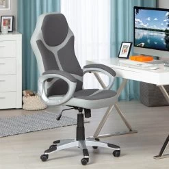 Chaise De Bureau Physis - Gris Clair/ Anthracite