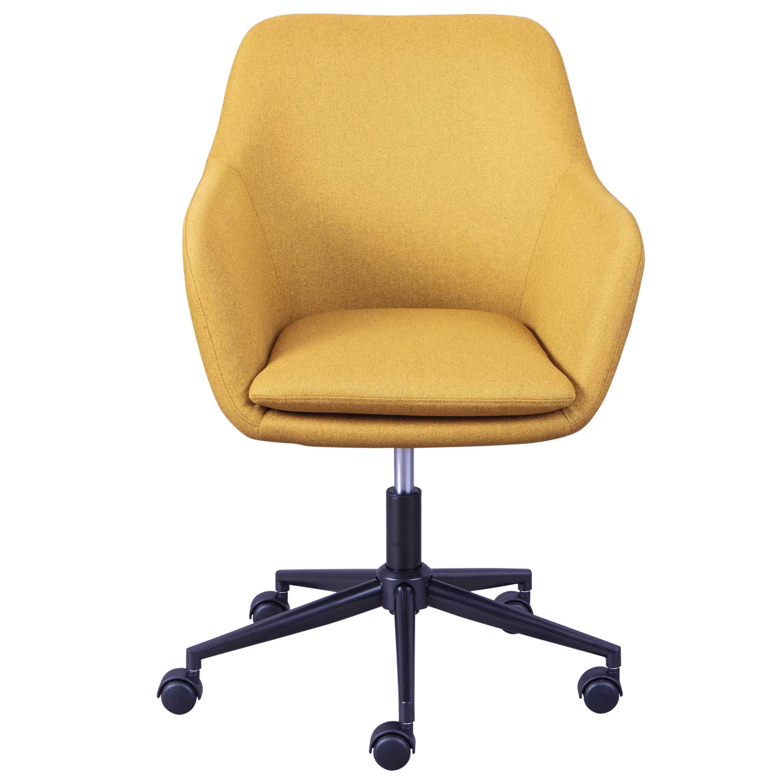 Chaise De Bureau Work - Curry 4 Chaise De Bureau Work - Curry – Image 4