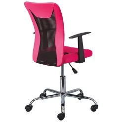 Chaise De Bureau Donny - Rose -Meubles Tables Et Chaises Shop 99803478 03 2985