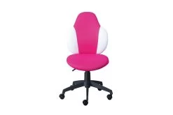 Chaise De Bureau Jessie - Rose/ Blanc -Meubles Tables Et Chaises Shop 99803485 02 919f