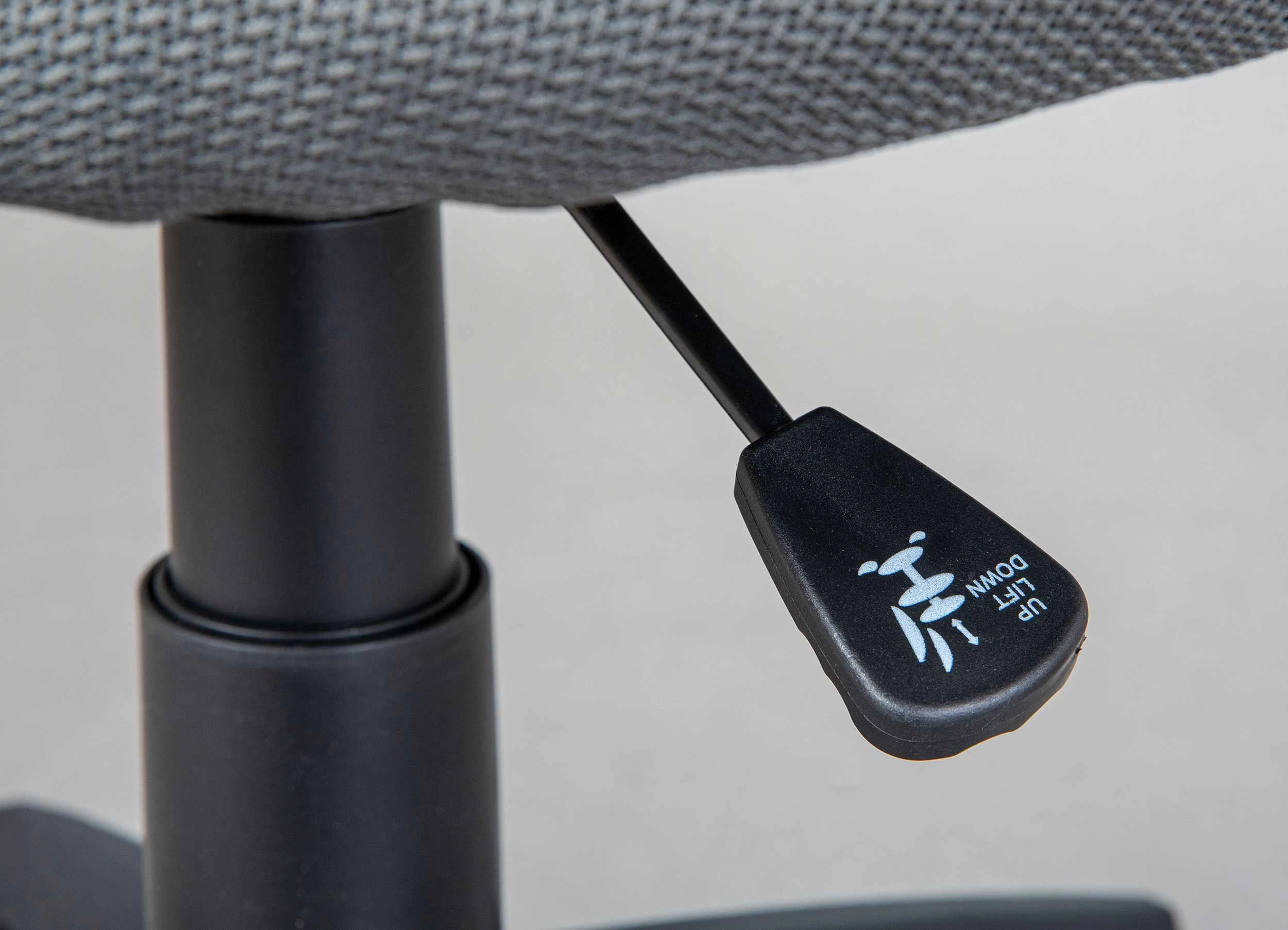 Chaise De Bureau Jessie - Gris/blanc 6 Chaise De Bureau Jessie - Gris/blanc – Image 6