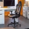 Chaise De Bureau Cool Life - Noir/blanc