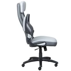 Chaise De Bureau Basso - Gris -Meubles Tables Et Chaises Shop 99803535 04 d422