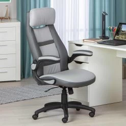 Chaise De Bureau Basso - Gris