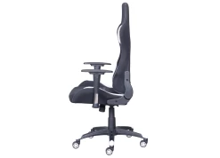 Chaise Gamer Roger - Noir/ Blanc -Meubles Tables Et Chaises Shop 99803626 07 5d97