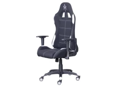 Chaise Gamer Roger - Noir/ Blanc -Meubles Tables Et Chaises Shop 99803626 08 1 e19e