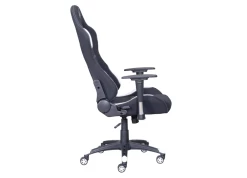 Chaise Gamer Roger - Noir/ Blanc -Meubles Tables Et Chaises Shop 99803626 09 1 7887
