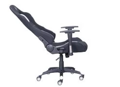 Chaise Gamer Roger - Noir/ Blanc -Meubles Tables Et Chaises Shop 99803626 11 704a
