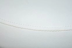 Tabouret De Bureau Sur Roulettes Asra - Blanc -Meubles Tables Et Chaises Shop 99803980 06 8658