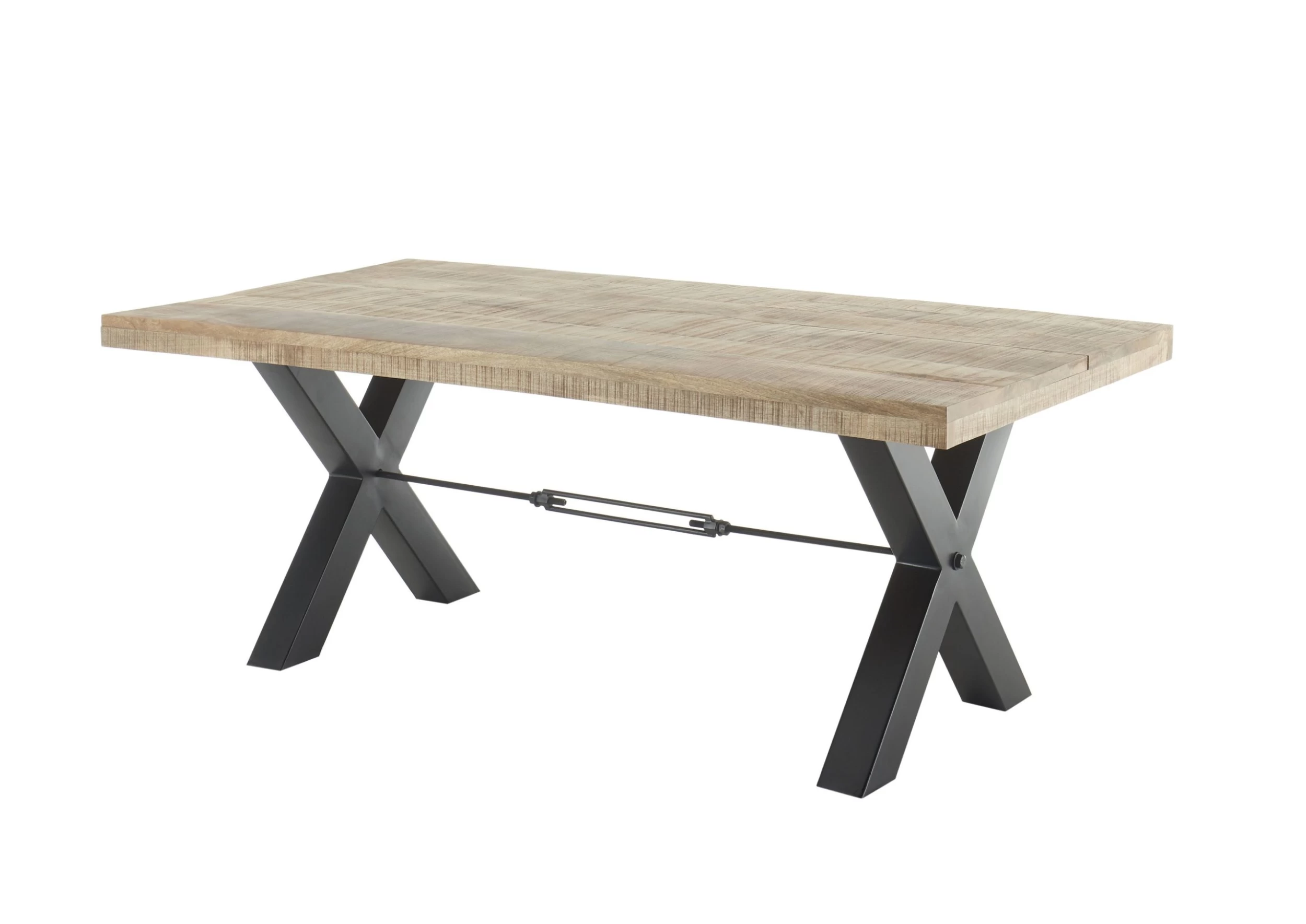 Table à Manger Rectangulaire Mares 200cm - Bois Manguier 3 Table à Manger Rectangulaire Mares 200cm - Bois Manguier – Image 3