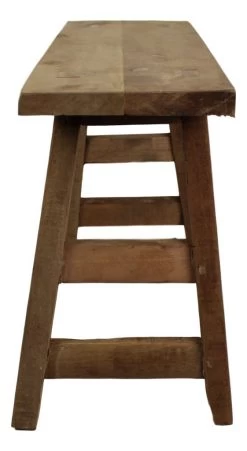 Banc Décoratif Sambi 80 Cm - Vieux Teck 7 Banc Décoratif Sambi 80 Cm - Vieux Teck -Meubles Tables Et Chaises Shop AMBOW 80 3 6528