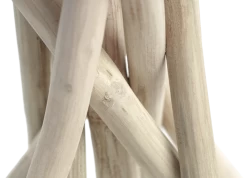 Tabouret Branch ø35 Cm - Teck Clair -Meubles Tables Et Chaises Shop AMBRANCH 6 138a