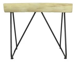 Tabouret Mangala 60x45cm - Munggur/noir -Meubles Tables Et Chaises Shop AM RS 3 f3a0
