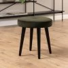 Tabouret Frisco ø40cm - Vert Foncé