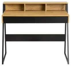 Bureau Reece 100cm - Noir/chêne 15 Bureau Reece 100cm - Noir/chêne -Meubles Tables Et Chaises Shop BB5A5C1E 4610 40E5 9E70 C229BF61D943 6951